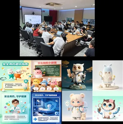 药剂科开展人工智能与药学服务培训(原报道配图)